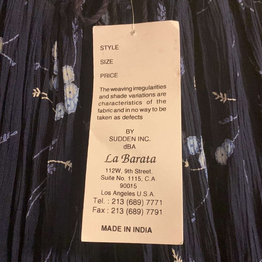 NWT 24 Karat Rayon Skirt - Picture 6 of 7